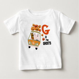 T-shirt Pour Bébé Scooby-Doo   G est pour Ghosts
