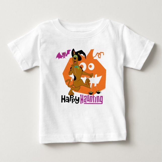 T-shirt Pour Bébé Scooby-Doo | Happy Hauning (Devant)