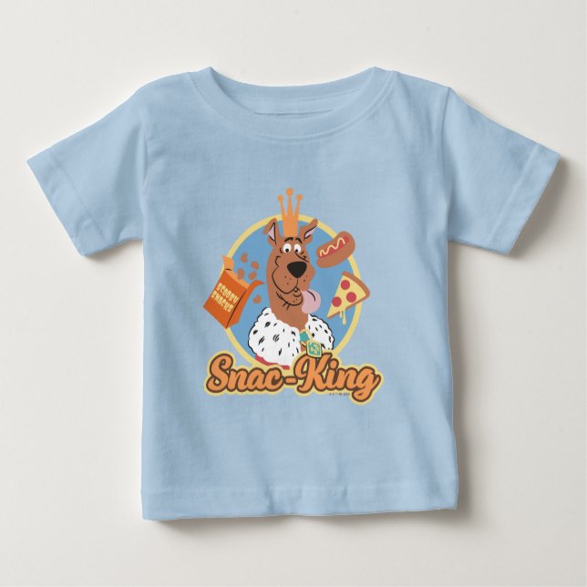 T-shirt Pour Bébé Scooby-Doo Snac-King (Devant)