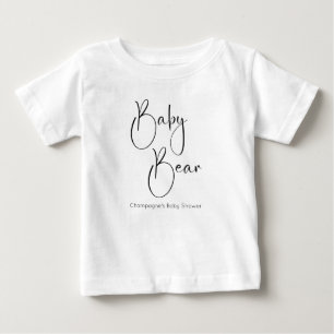 T-shirt Pour Bébé Script moderne T-shirt ours bébé