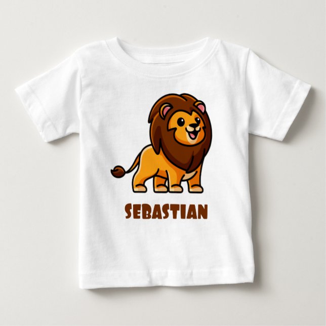 T-SHIRT POUR BÉBÉ SEBASTIEN (Devant)