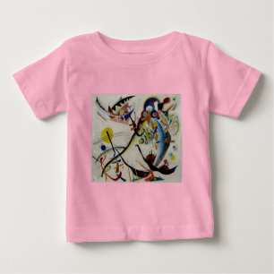 T-shirt Pour Bébé Segment bleu de Kandinsky