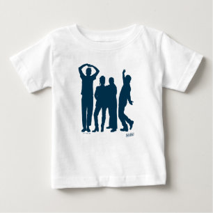 T-shirt Pour Bébé Seinfeld   Graphique de silhouette de groupe