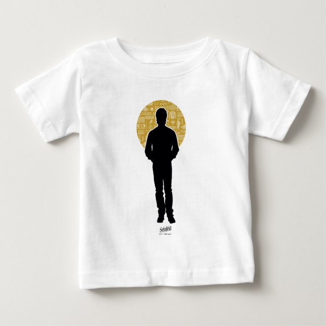 T-shirt Pour Bébé Seinfeld | Jerry Seinfeld Silhouette (Devant)