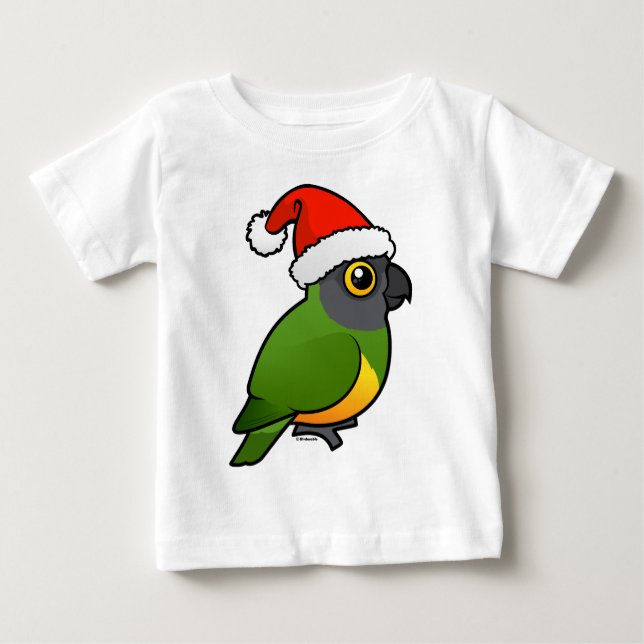T-shirt Pour Bébé Sénégal Père Noël (Devant)