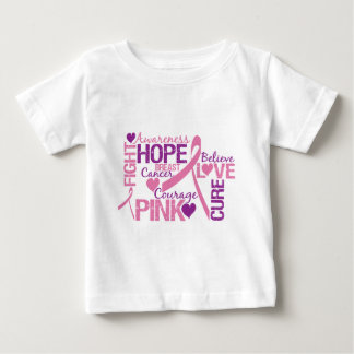 T-shirt Pour Bébé Sensibilisation au cancer du sein