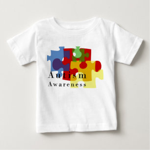 T-shirt Pour Bébé Sensibilisation sur l'autisme