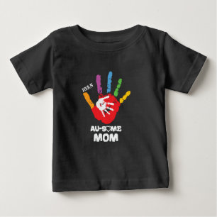 T-shirt Pour Bébé Sensibilisation sur l'autisme personnalisée T-shir