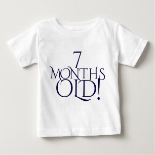 T-shirt Pour Bébé sept mois mignon bébé un morceau