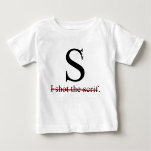 T-shirt Pour Bébé Serif