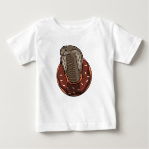 T-shirt Pour Bébé Serpent avec beigne
