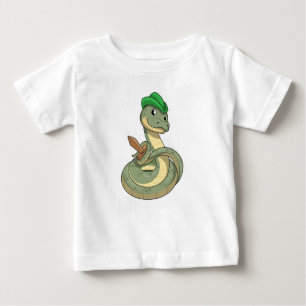 T-shirt Pour Bébé Serpent avec épée