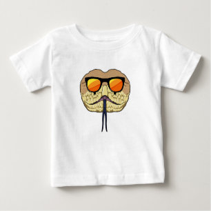 T-shirt Pour Bébé Serpent avec lunettes de soleil