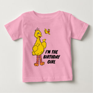 T-shirt Pour Bébé Sesame Street Grand Oiseau et Petit Oiseau Anniv
