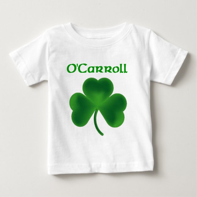 T-shirt Pour Bébé Shamrock d'O'Carroll (Devant)