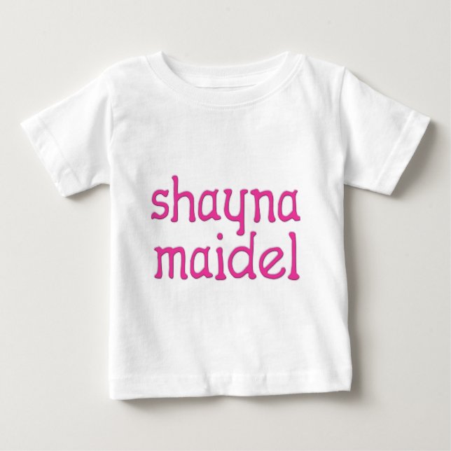 T-shirt Pour Bébé Shayna Maidel (Devant)