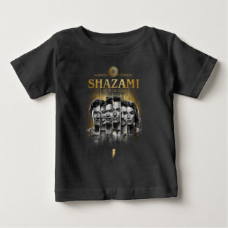 T-shirt Pour Bébé SHAZAM ! Furie des dieux | Bars photo de caractère