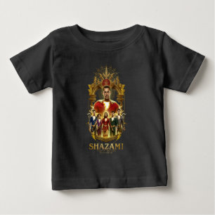 T-shirt Pour Bébé SHAZAM ! Furie des dieux   Cadre SHAZAMily