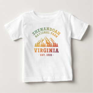 T-shirt Pour Bébé Shenandoah National Park Virginia USA