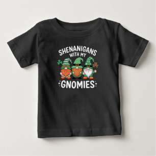 T-shirt Pour Bébé Shenanigans with My Gnomies St Patrick's Day Irish