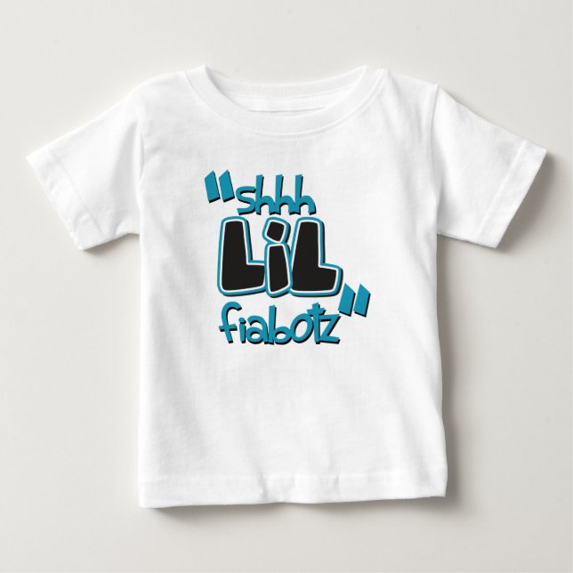 T-shirt Pour Bébé Shhh LIL Fiabotz (Devant)