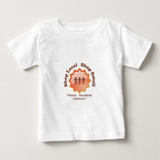 T-shirt Pour Bébé Shop local (Devant)