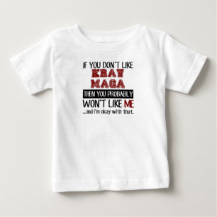 T-shirt Pour Bébé Si vous n'aimez pas le cool de Krav Maga