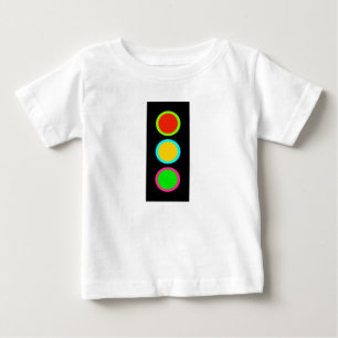 T-shirt Pour Bébé Signal de trafic Stop-Attention-Go Mod Stop Light 