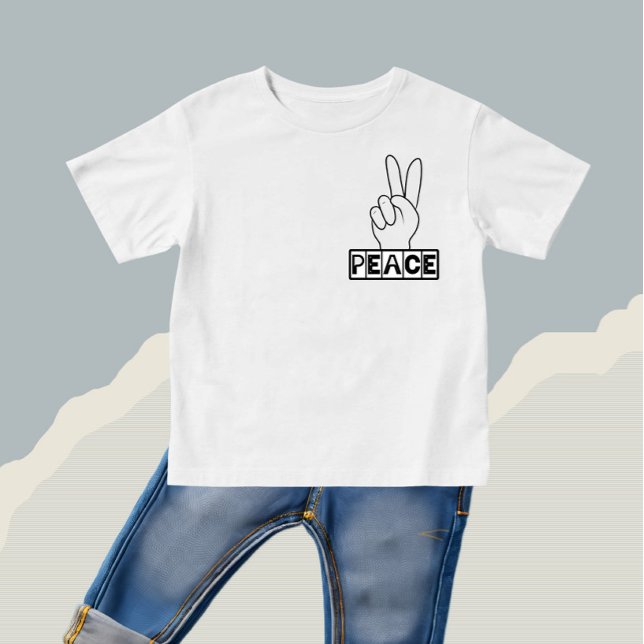 T-shirt Pour Bébé Signal pacifique (Créateur téléchargé)