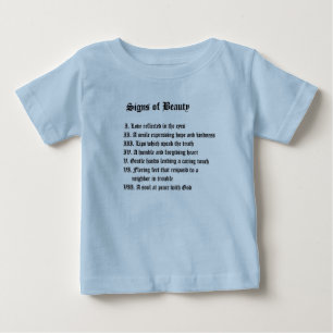 T-shirt Pour Bébé Signes de beauté