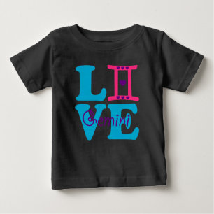 T-shirt Pour Bébé SIGNIFICATION ♊ TYPE 😍 J'AIME Gemini-Best-Zodiac 