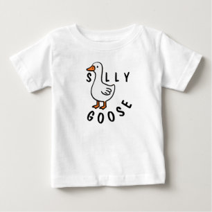 T-shirt Pour Bébé Silencieux Goose Gift Cute