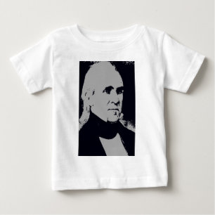 T-shirt Pour Bébé Silhouette de James K. Polk