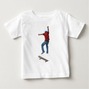 T-shirt Pour Bébé Skateboarder obtenir quelques Air Action Street Ku