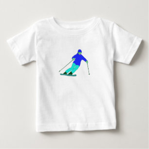 T-shirt Pour Bébé Ski de neige