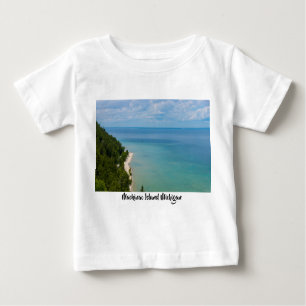 T-shirt Pour Bébé Skyview de l'île Mackinac