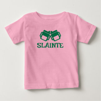 T-shirt Pour Bébé SLÁINTE sippy pink tee
