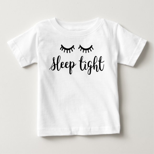 T-shirt Pour Bébé Sleep Tight Bosuit (Devant)