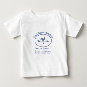 T-shirt Pour Bébé Small Business Saturday Weather vane