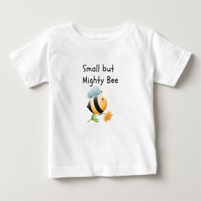 T-shirt Pour Bébé Small but mighty bee (Devant)