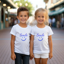 T-shirt Pour Bébé Smile - Répandre la Positivité et le Bonheur