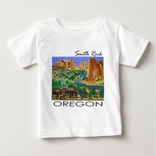 T-shirt Pour Bébé Smith Rock ~ Oregon