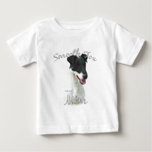 T-shirt Pour Bébé Smooth Fox Terrier Maman 2