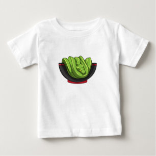T-shirt Pour Bébé Snake avec Ramen Bowl