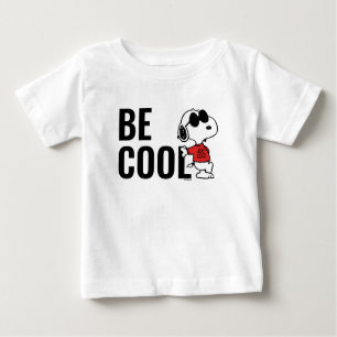 T-shirt Pour Bébé Snoopy "Joe Cool" debout