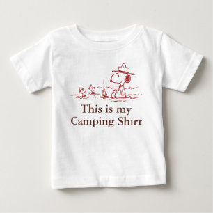T-shirt Pour Bébé Snoopy   Scout Beagle - Tout le bien dans les bois