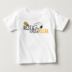 T-shirt Pour Bébé Snoopy & Woodstock   Jours de folie