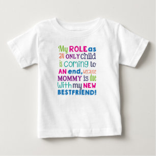 T-shirt Pour Bébé Soeur d'Indiquer-Nouveau bébé de grossesse