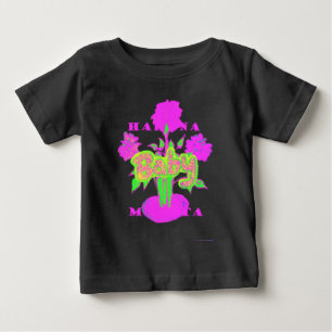 T-shirt Pour Bébé Soft Pink Flower Art : A Baby's Touch.