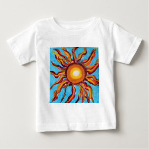 T-shirt Pour Bébé Soleil sauvage